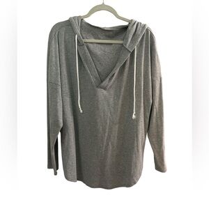 Women’s Light Grey Pullover Hoodie